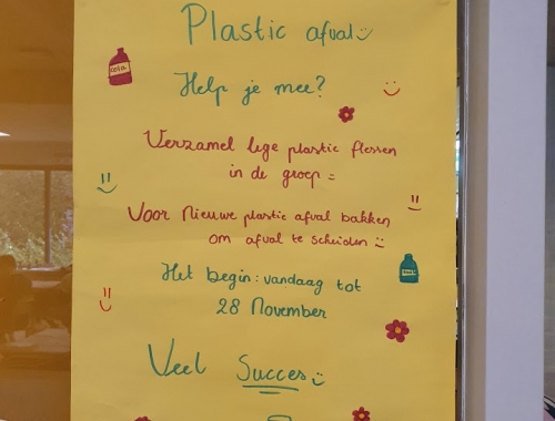 Poster plastic afval scheiden